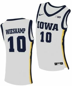 Joe Wieskamp Jersey Iowa Hawkeyes College Basketball Black Swingman #10