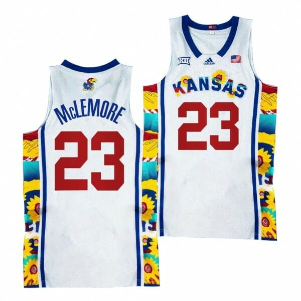 Ben McLemore Jersey Kansas Jayhawks #23 Sunflower Showdown White Basketball Jerseys 6 Ben McLemore Jersey Kansas Jayhawks #23 Sunflower Showdown White Basketball Jerseys