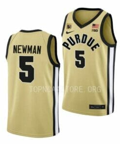 Men's #5 Brandon Newman Jersey Purdue Boilermakers College Basketball Jerseys 8 Men's #5 Brandon Newman Jersey Purdue Boilermakers College Basketball Jerseys Gold