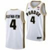 Men's #4 Trey Kaufman Renn Jersey Purdue Boilermakers College Basketball Jerseys 11 Men's #4 Trey Kaufman Renn Jersey Purdue Boilermakers College Basketball Jersey White