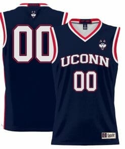 Custom UConn Huskies Jersey College Basketball Name and Number Navy1