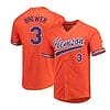 Dylan Brewer Jersey Clemson Tigers Baseball NCAA College Orange Alumni #3 2 Dylan Brewer Jersey Clemson Tigers Baseball NCAA College Orange Alumni #3