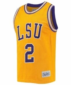 Jasmine Carson Jersey LSU Tigers Basketball 2023 NCAA College Retro Gold #2 5 Jasmine Carson Jersey LSU Tigers Basketball 2023 NCAA College Retro Gold 21 1