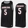 Jermaine Couisnard Jersey South Carolina Gamecocks College Basketball Black Replica #5 5 Jermaine Couisnard Jersey South Carolina Gamecocks College Basketball Black Replica #5