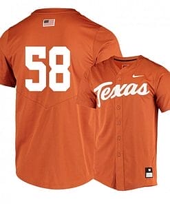 Mason Bryant Jersey Texas Longhorns Baseball NCAA College Elite Orange Alumni #58