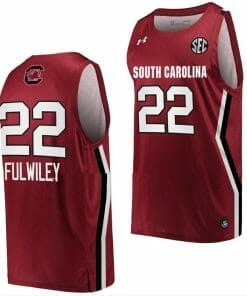 Milaysia Fulwiley Jersey South Carolina Gamecocks College Basketball Wine #22