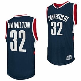 Richard Hamilton Jersey UConn Huskies College Basketball Navy Retro #32 12 Richard Hamilton Jersey UConn Huskies College Basketball Navy Retro #32