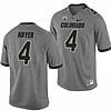 Sam Noyer Jersey Colorado Buffaloes College Football Game Gray #4 4 Sam Noyer Jersey Colorado Buffaloes College Football Game Gray #4