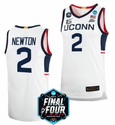Tristen Newton Jersey UConn Huskies College Basketball 2023 NCAA Final Four White #2 8 Tristen Newton Jersey UConn Huskies College Basketball 2023 NCAA Final Four White #2