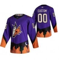 Custom Arizona Coyotes Jersey Name And Number 2020-21 Alternate Purple Player NHL 6 Custom Arizona Coyotes Jersey Name And Number 2020-21 Alternate Purple Player NHL