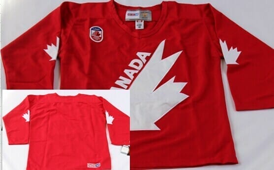 Custom Olympics Canada Jersey Name And Number 1991 Red 6 Custom Olympics Canada Jersey Name And Number 1991 Red