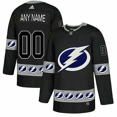 Custom Tampa Bay Lightning Jersey Name And Number Team Logos Fashion 6 Custom Tampa Bay Lightning Jersey Name And Number Team Logos Fashion