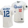 Hurston Waldrep Jersey Florida Gators 2023 College World Series White #12 Replica NCAA Baseball 5 Hurston Waldrep Jersey Florida Gators 2023 College World Series White #12 Replica NCAA Baseball