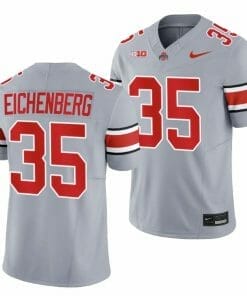 Ohio State Buckeyes #35 Tommy Eichenberg 2023 Alternate Gary Limited Football Jersey