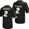 Colorado Buffaloes Shedeur Sanders Jersey #2 NIL College Football Black 4 Colorado Buffaloes Shedeur Sanders Jersey #2 NIL College Football Black