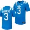 Ole Miss Rebels Spencer Sanders Jersey #3 Untouchable College Football 2023 Powder Blue 7 Ole Miss Rebels Spencer Sanders Jersey #3 Untouchable College Football 2023 Powder Blue