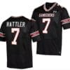 South Carolina Gamecocks Spencer Rattler Jersey #7 College Football Stitched Black 2023 6 South Carolina Gamecocks Spencer Rattler Jersey #7 College Football Stitched Black 2023