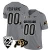 Custom Colorado Buffaloes Jersey Name and Number Vapor Limited College Football All Stitched Gray 5 Custom Colorado Buffaloes Jersey Name and Number Vapor Limited College Football All Stitched Gray