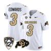 Colorado Buffaloes Dylan Edwards Jersey #3 Vapor Limited College Football All Stitched White 5 Colorado Buffaloes Dylan Edwards Jersey #3 Vapor Limited College Football All Stitched White