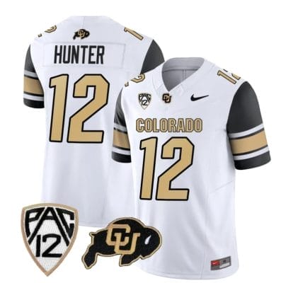 Colorado Buffaloes Travis Hunter Jersey #12 Vapor College Football All Stitched Black Sleeves 8 Colorado Buffaloes Travis Hunter Jersey #12 Vapor College Football All Stitched Black Sleeves
