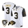Colorado Buffaloes Dylan Edwards Jersey #3 Vapor Gold Limited All Stitched Black Sleeves 4 Colorado Buffaloes Dylan Edwards Jersey #3 Vapor Gold Limited All Stitched Black Sleeves
