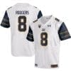 Cal Bears Aaron Rodgers Jersey #8 College Football 2023 Stitched White 5 Cal Bears Aaron Rodgers Jersey #8 College Football 2023 Stitched White