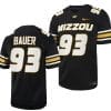 Missouri Tigers #93 Luke Bauer Jersey NCAA College Football 2023 Black 7 Missouri Tigers #93 Luke Bauer Jersey NCAA College Football 2023 Black