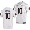 Notre Dame Fighting Irish #10 Sam Hartman Jersey College Football White 7 Notre Dame Fighting Irish #10 Sam Hartman Jersey College Football White