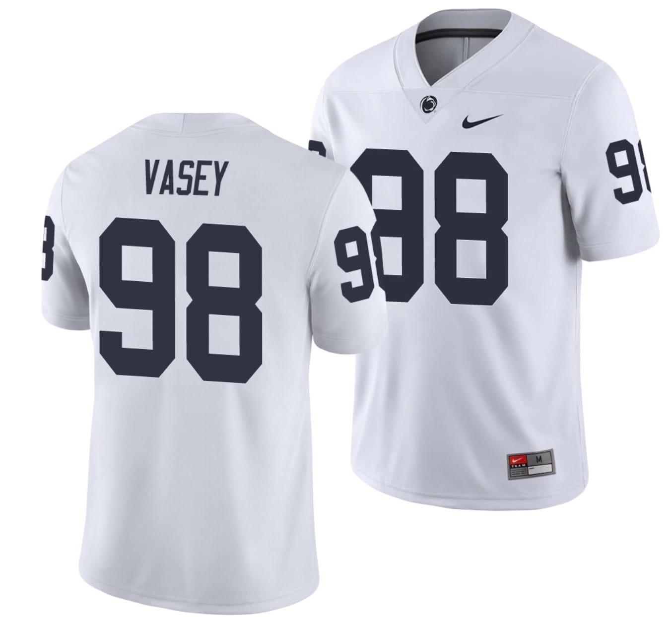 Penn State Dan Vasey Jersey #98 College Football Game Navy With Name 1 Penn State Dan Vasey Jersey #98 College Football Game Navy With Name