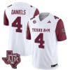 Texas A&M Aggies Amari Daniels Jersey #4 Vapor Limited College Football Maroon Sleeves 6 Texas A&M Aggies Amari Daniels Jersey #4 Vapor Limited College Football Maroon Sleeves