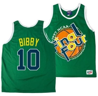 Arizona Wildcats Mike Bibby Jersey #10 1997 NCAA Champions Final Four Green 8 Arizona Wildcats Mike Bibby Jersey #10 1997 NCAA Champions Final Four Green