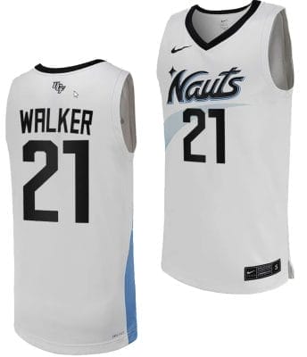 CJ Walker Jersey #3 UCF Knights Replica College Basketball White Uniform 6 CJ Walker Jersey #3 UCF Knights Replica College Basketball White Uniform