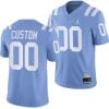 Custom UCLA Bruins Jersey Name and Number Alternate Game Light Blue Football Uniform 6 Custom UCLA Bruins Jersey Name and Number Alternate Game Light Blue Football Uniform