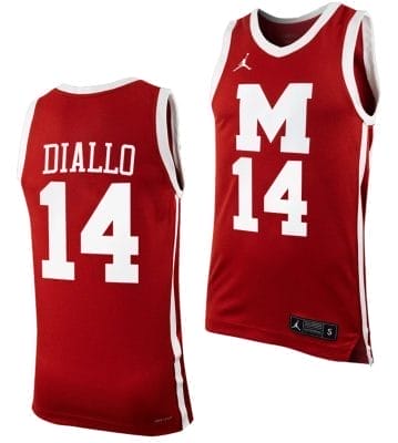 Mohamad Diallo Jersey #14 Morehouse College Tigers Replica Basketball Uniform Maroon 8 Mohamad Diallo Jersey #14 Morehouse College Tigers Replica Basketball Uniform Maroon