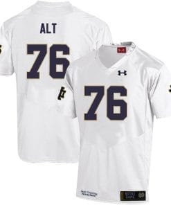 Notre Dame Fighting Irish Joe Alt Jersey #76 College Football White