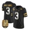 Ohio State Buckeyes Miyan Williams Jersey #3 College Football Stitched Black Limited