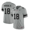 Ohio State Buckeyes Marvin Harrison Jr Jersey #18 College Football Stitched Black Gray 4 Ohio State Buckeyes Marvin Harrison Jr Jersey #18 College Football Stitched Black Gray