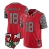 Ohio State Buckeyes Marvin Harrison Jr Jersey #18 College Football Stitched Alternate 2023 Red 5 Ohio State Buckeyes Marvin Harrison Jr Jersey #18 College Football Stitched Alternate 2023 Red