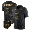 Ohio State Buckeyes Miyan Williams Jersey #3 College Football Stitched Alternate Black Gold 5 Ohio State Buckeyes Miyan Williams Jersey #3 College Football Stitched Alternate Black Gold