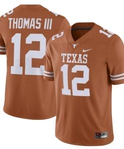 Texas Longhorns Earl Thomas III Jersey #12 College Football Orange