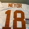 Texas Longhorns Isaiah Neyor Jersey #18 College Football White 6 Texas Longhorns Isaiah Neyor Jersey #18 College Football White