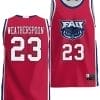 Brandon Weatherspoon Jersey #23 FAU Owls NIL College Basketball Lightweight Red 5 Brandon Weatherspoon Jersey #23 FAU Owls NIL College Basketball Lightweight Red