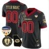 Custom Georgia Bulldogs Jersey Name and Number Orange Bowl Patch Football Black Gold Trim 5 Custom Georgia Bulldogs Jersey Name and Number Orange Bowl Patch Football Black Gold Trim