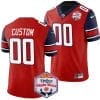Custom Liberty Flames Jersey Name and Number Fiesta Bowl Patch 2024 Football Red 4 Custom Liberty Flames Jersey Name and Number Fiesta Bowl Patch 2024 Football Red