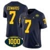 Donovan Edwards Jersey #7 Michigan Wolverines 1000 Wins Patch College Football Navy 5 Donovan Edwards Jersey #7 Michigan Wolverines 1000 Wins Patch College Football Navy