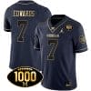 Donovan Edwards Jersey #7 Michigan Wolverines 1000 Wins Patch Football All Stitched Navy Gold 4 Donovan Edwards Jersey #7 Michigan Wolverines 1000 Wins Patch Football All Stitched Navy Gold
