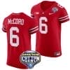 Kyle McCord Jersey #6 Ohio State Buckeyes Cotton Bowl Patch 2023 Football Scarlet 5 Kyle McCord Jersey #6 Ohio State Buckeyes Cotton Bowl Patch 2023 Football Scarlet