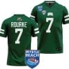 Kurtis Rourke Jersey #7 Ohio Bobcats 2023 Myrtle Beach Bowl College Football Green 4 Kurtis Rourke Jersey #7 Ohio Bobcats 2023 Myrtle Beach Bowl College Football Green