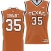 Kevin Durant Jersey #35 Texas Longhorns NIL College Basketball Lightweight Orange 5 Kevin Durant Jersey #35 Texas Longhorns NIL College Basketball Lightweight Orange