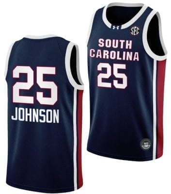 Raven Johnson Jersey #25 South Carolina Gamecocks College Basketball Away Black 8 Raven Johnson Jersey #25 South Carolina Gamecocks College Basketball Away Black